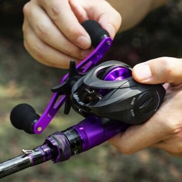 New High Speed Fishing Baitcasting Reel 6.3:1 and 17.6lbs Max Drag.