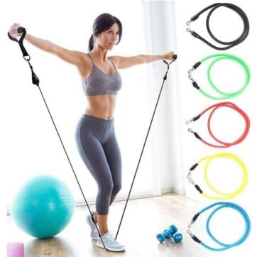 Ultimate Resistance Band Workout Set for Sculpted Arms and Strong Legs