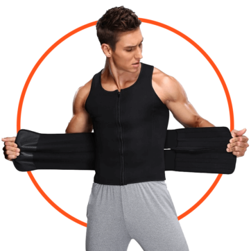 Neoprene Belt Body Sauna Waist Vest Shaper.